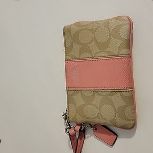Coach wristlet